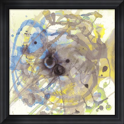 Framed Watercolour Abstract I Print