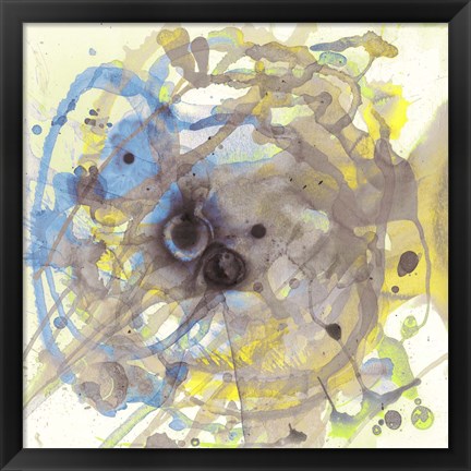 Framed Watercolour Abstract I Print