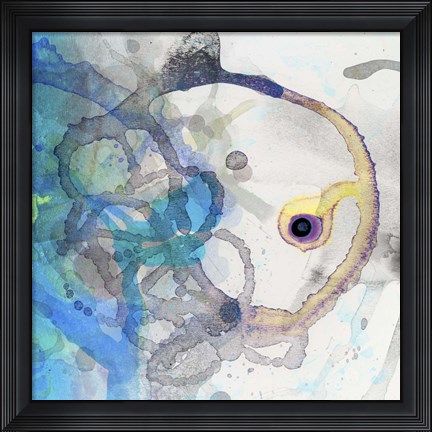Framed Watercolour Abstract II Print