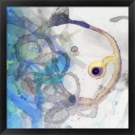 Framed Watercolour Abstract II Print