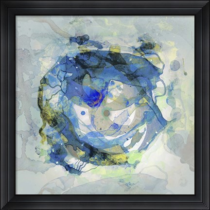 Framed Watercolour Abstract III Print