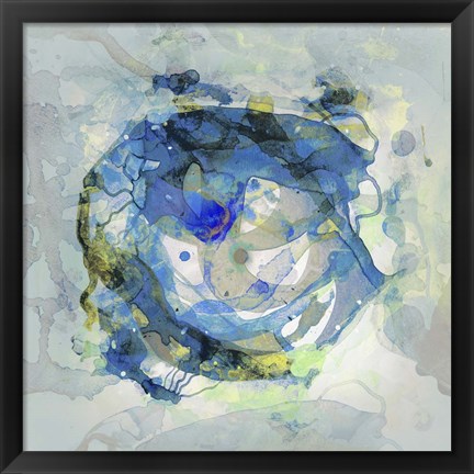 Framed Watercolour Abstract III Print