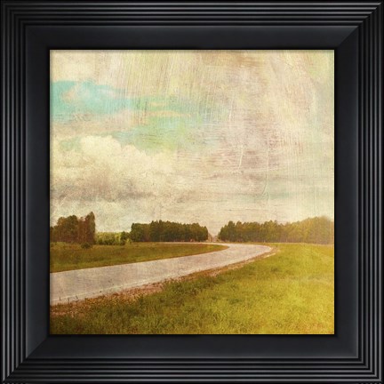 Framed Vintage Road Print