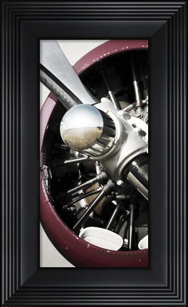 Framed Aeronautical II Print