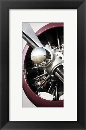 Framed Aeronautical II Print