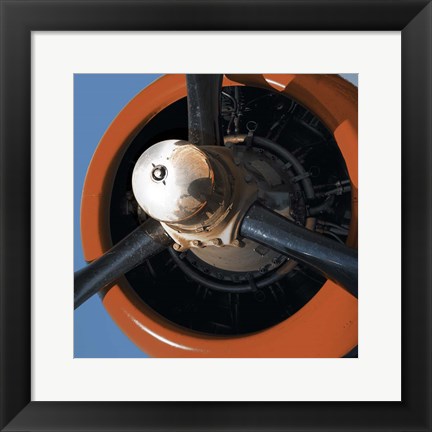 Framed Aeronautical III Print