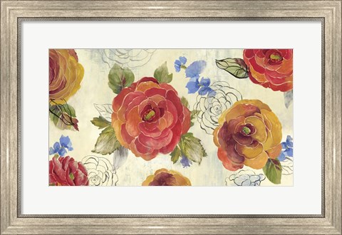Framed Amelia Flowers Print