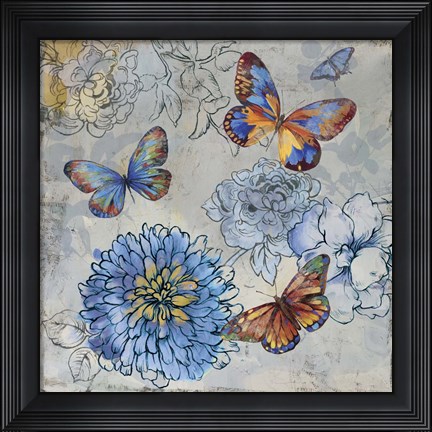 Framed Gently Print