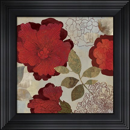 Framed Rosa II Print