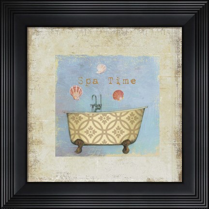 Framed Spa Time Print
