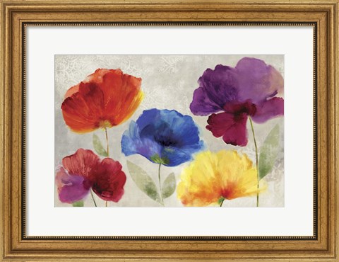 Framed Jewel Florals Print