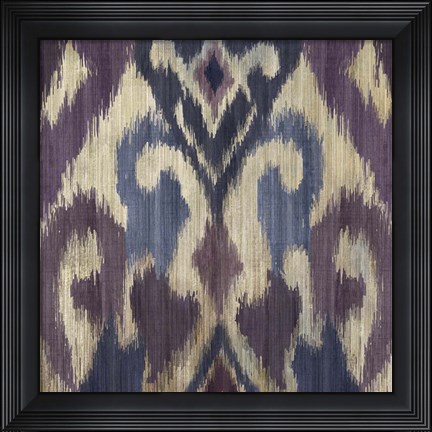 Framed Traveller Ikat Print