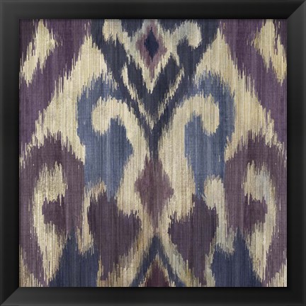 Framed Traveller Ikat Print