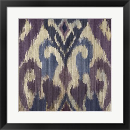 Framed Traveller Ikat Print