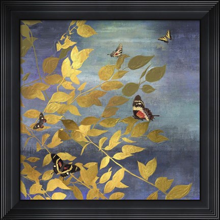 Framed Meadow view Print