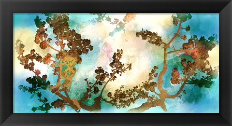 Framed Watercolour Tree Print