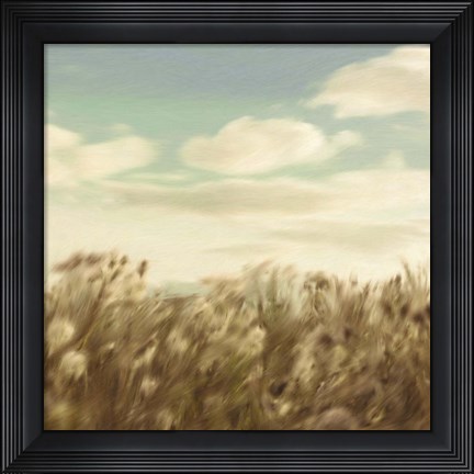 Framed Dandelion Field Print