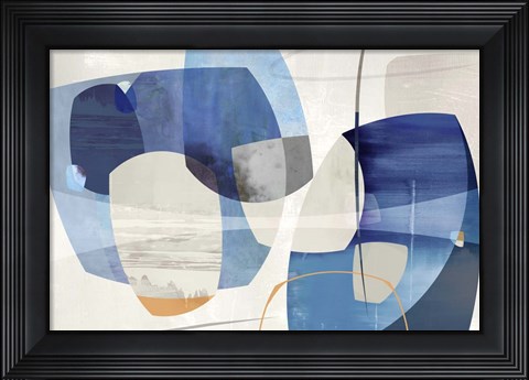 Framed Shapes and Shapes Print
