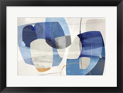 Framed Shapes and Shapes Print