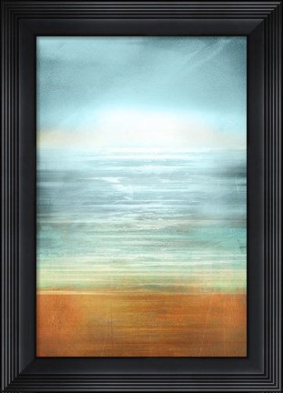 Framed Ocean Abstract Print