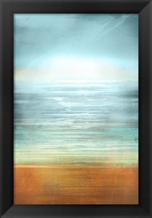 Framed Ocean Abstract Print