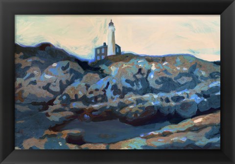 Framed Lighthouse Print