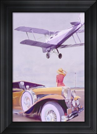 Framed Vintage Airport Print