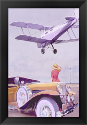 Framed Vintage Airport Print