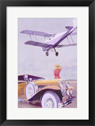 Framed Vintage Airport Print