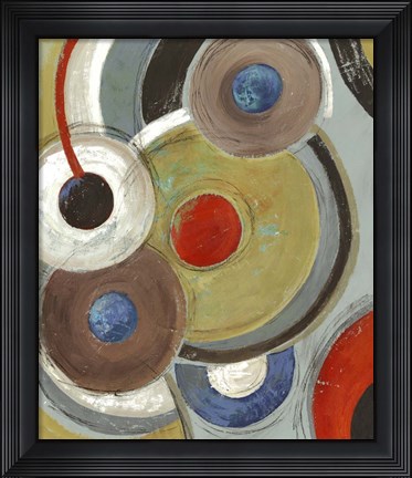 Framed Orbis of Tones Print