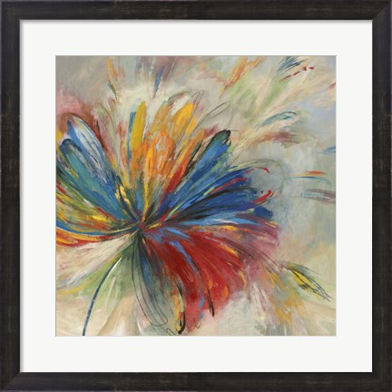 Framed Passion Flower Print
