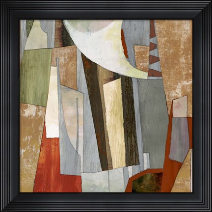 Framed Landscape Collage Print