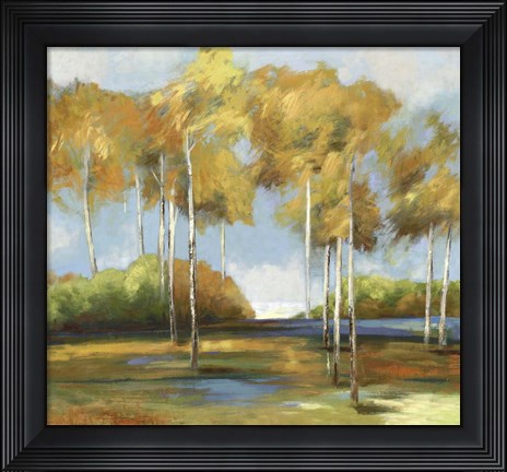 Framed Breezy Birches Print