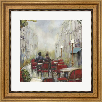 Framed Paris Cafe Print