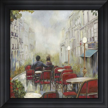 Framed Paris Cafe Print