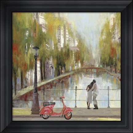 Framed Stroll to Remember Print
