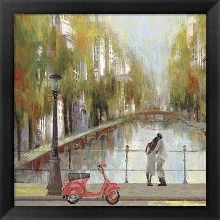 Framed Stroll to Remember Print