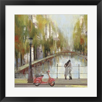 Framed Stroll to Remember Print