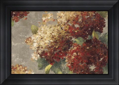 Framed Vintage Hydrangea Print