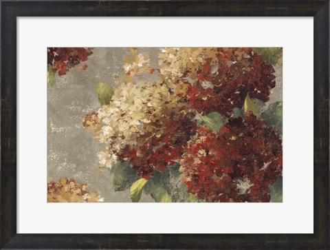 Framed Vintage Hydrangea Print