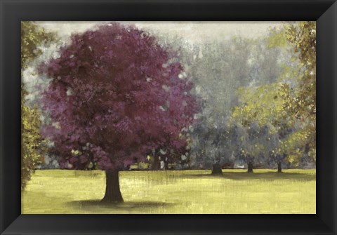 Framed Summer Days - Plum Print