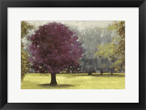 Framed Summer Days - Plum Print