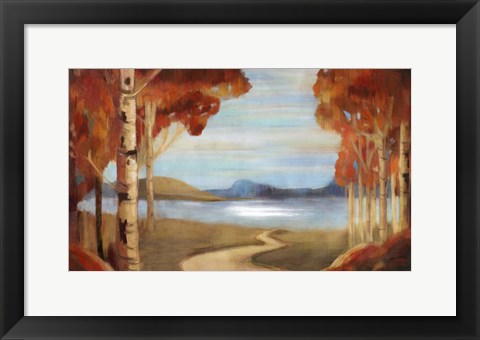 Framed Peaceful Reservation Print