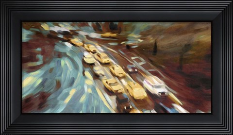 Framed Velvet Highway Print
