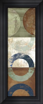 Framed Hope to Taupe I Print