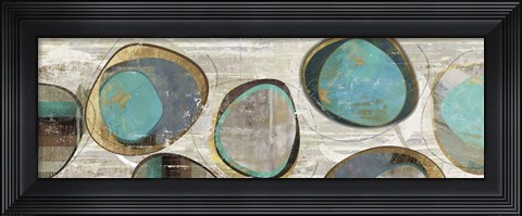 Framed Stem Speckled I Print