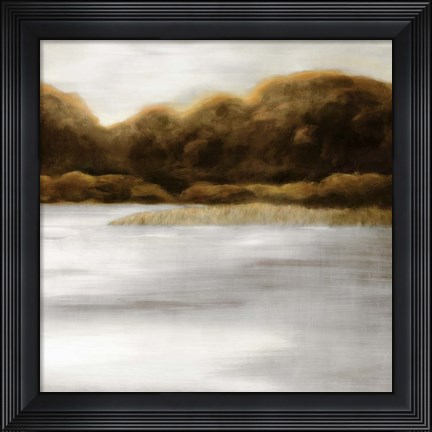 Framed Red Landscape II Print