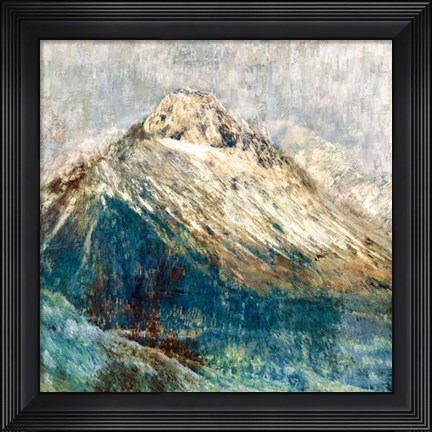 Framed Mountain I Print