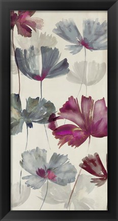 Framed Ruffled Petals II Print