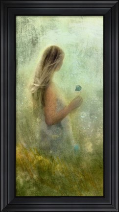 Framed Nymph Kiss I Print